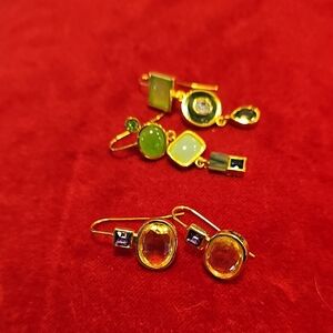 NEW earings Gem Stone